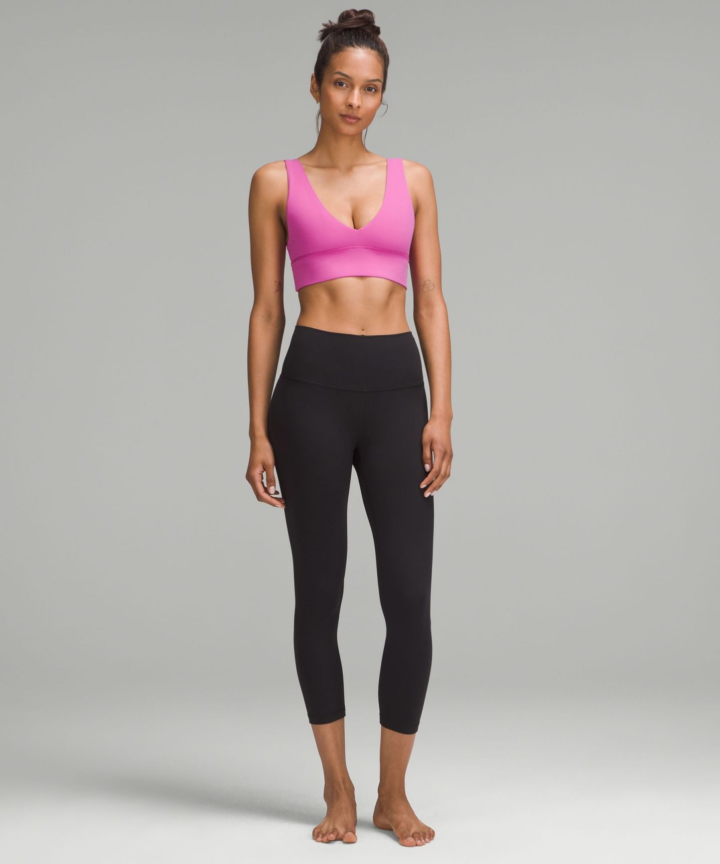 lulu Align V-Neck Bra Light Support, A/B Cup