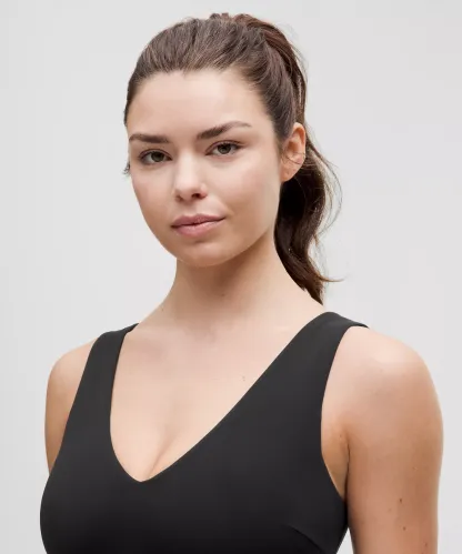 lulu Align V-Neck Bra Light Support, DDD/G Cup