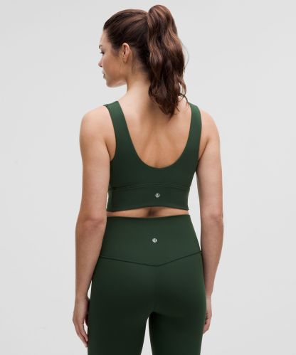 lulu Align V-Neck Bra Light Support, DDD/G Cup