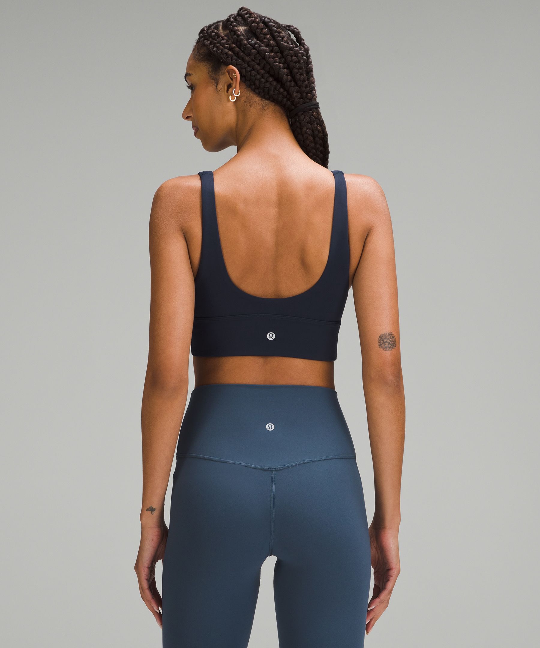 lulu Align V-Neck Bra Light Support, C/D Cup