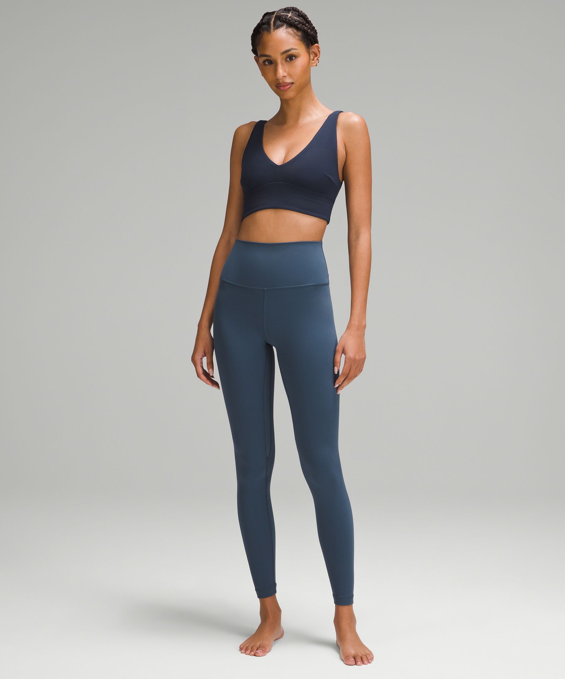 lulu Align V-Neck Bra Light Support, C/D Cup