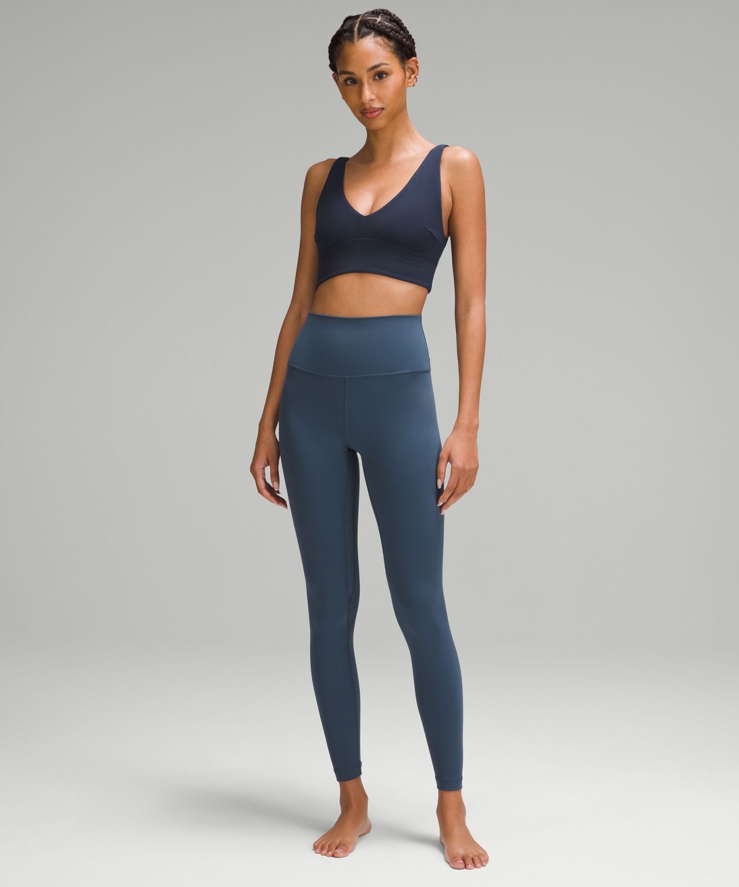 lulu Align V-Neck Bra Light Support, C/D Cup