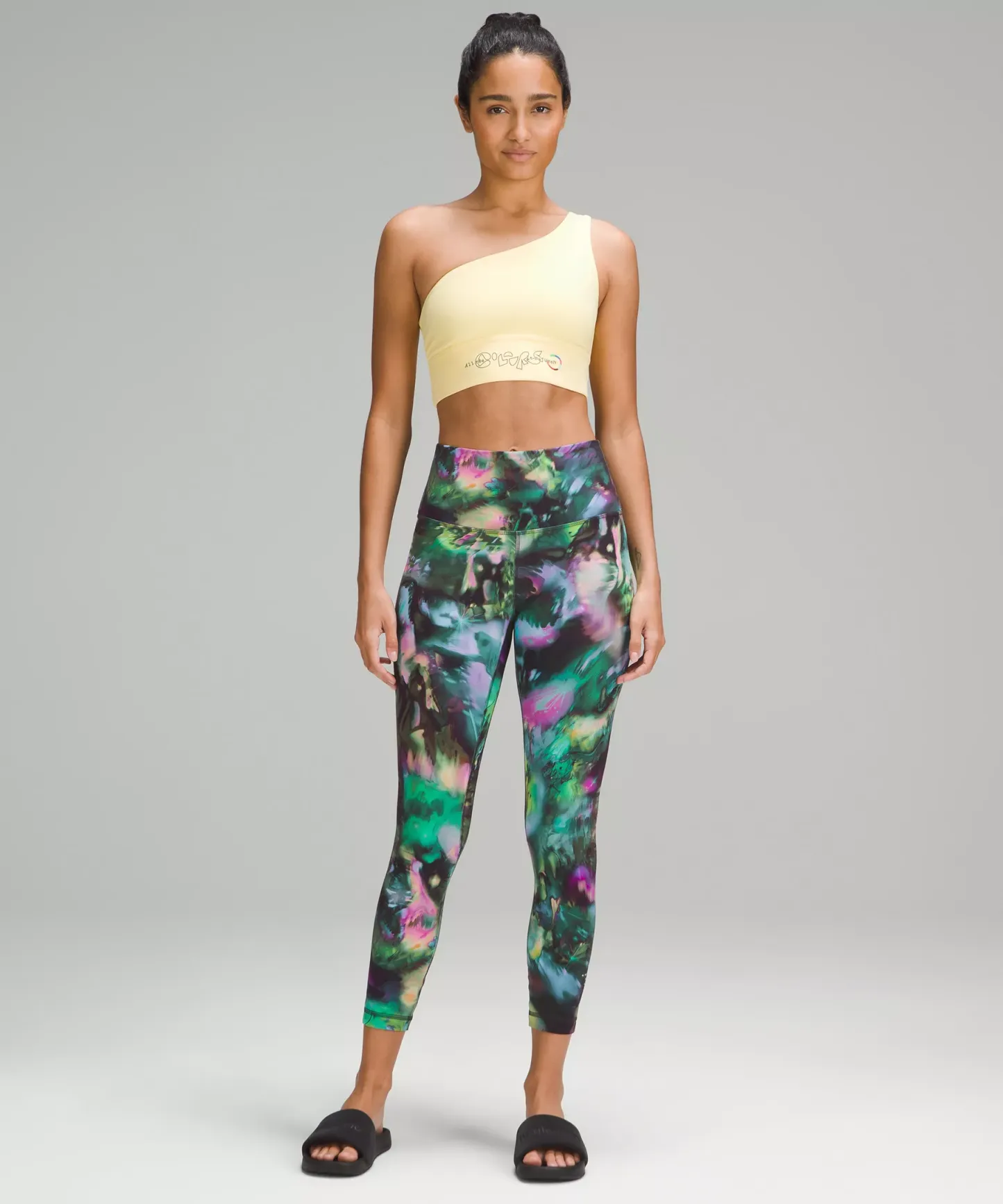 lulu Align Asymmetrical Bra Light Support, A/B Cup Pride