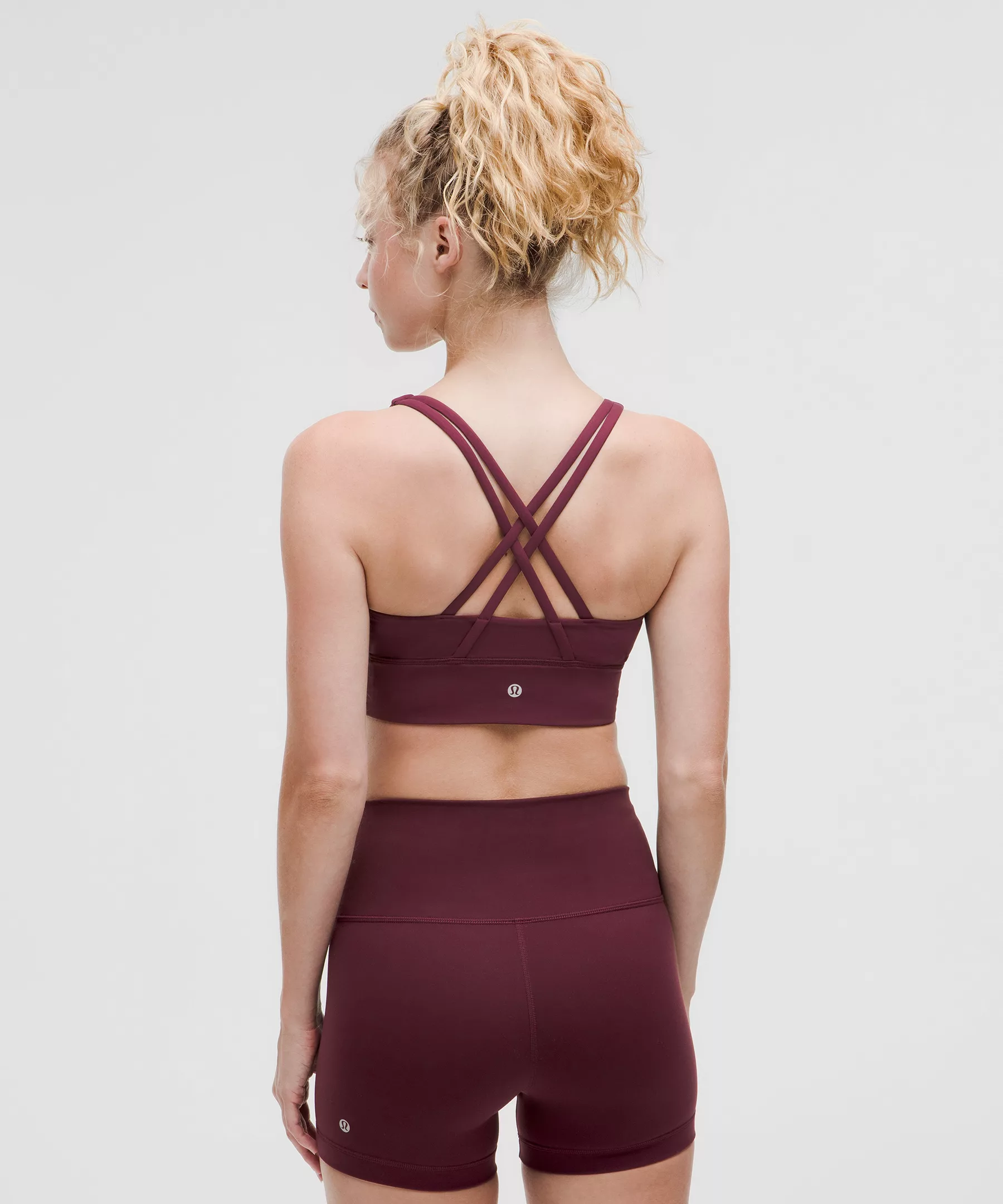 lulu Energy Longline Bra Medium Support, BCD Cups