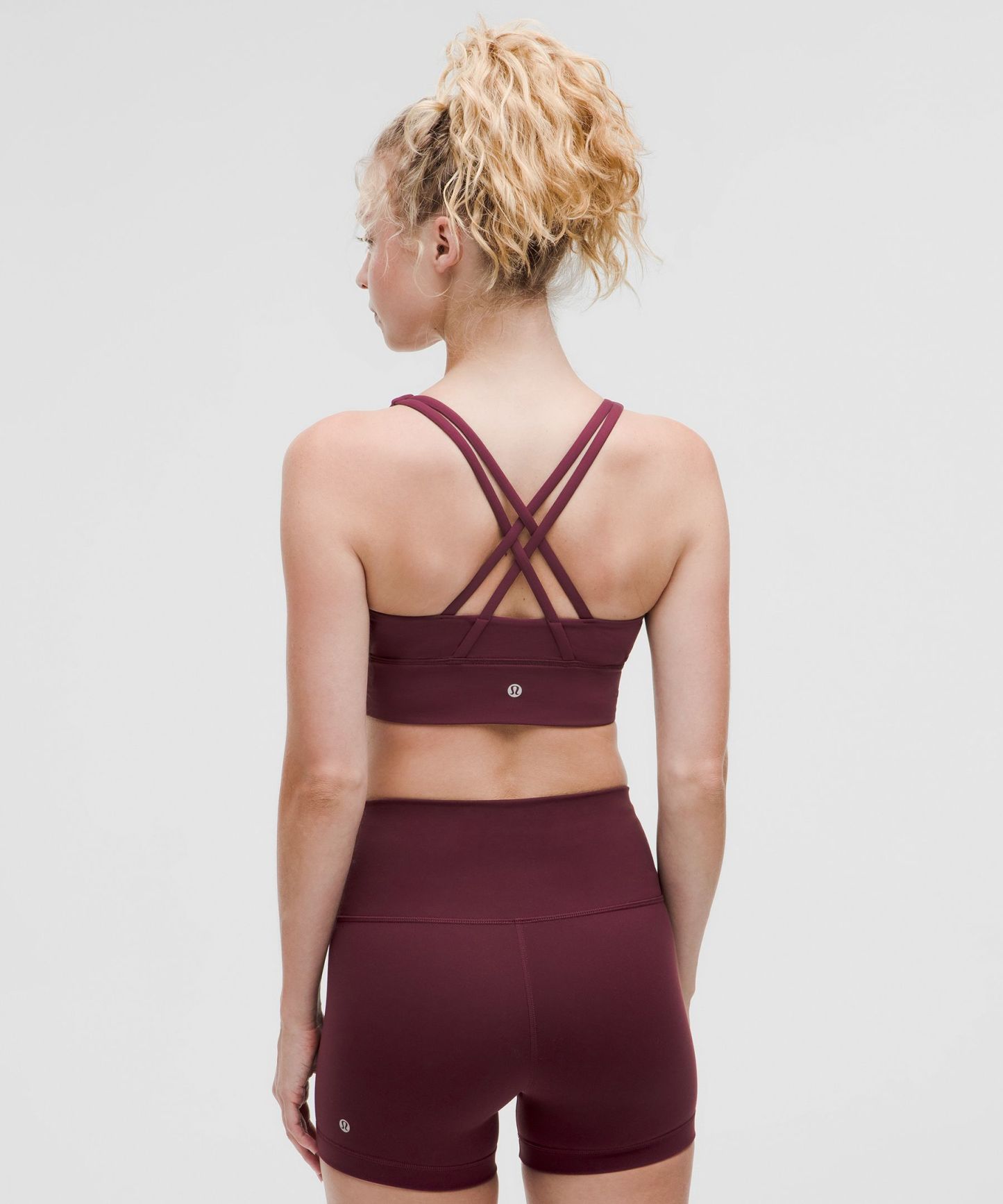 lulu Energy Longline Bra Medium Support, BCD Cups