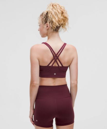 lulu Energy Longline Bra Medium Support, BCD Cups