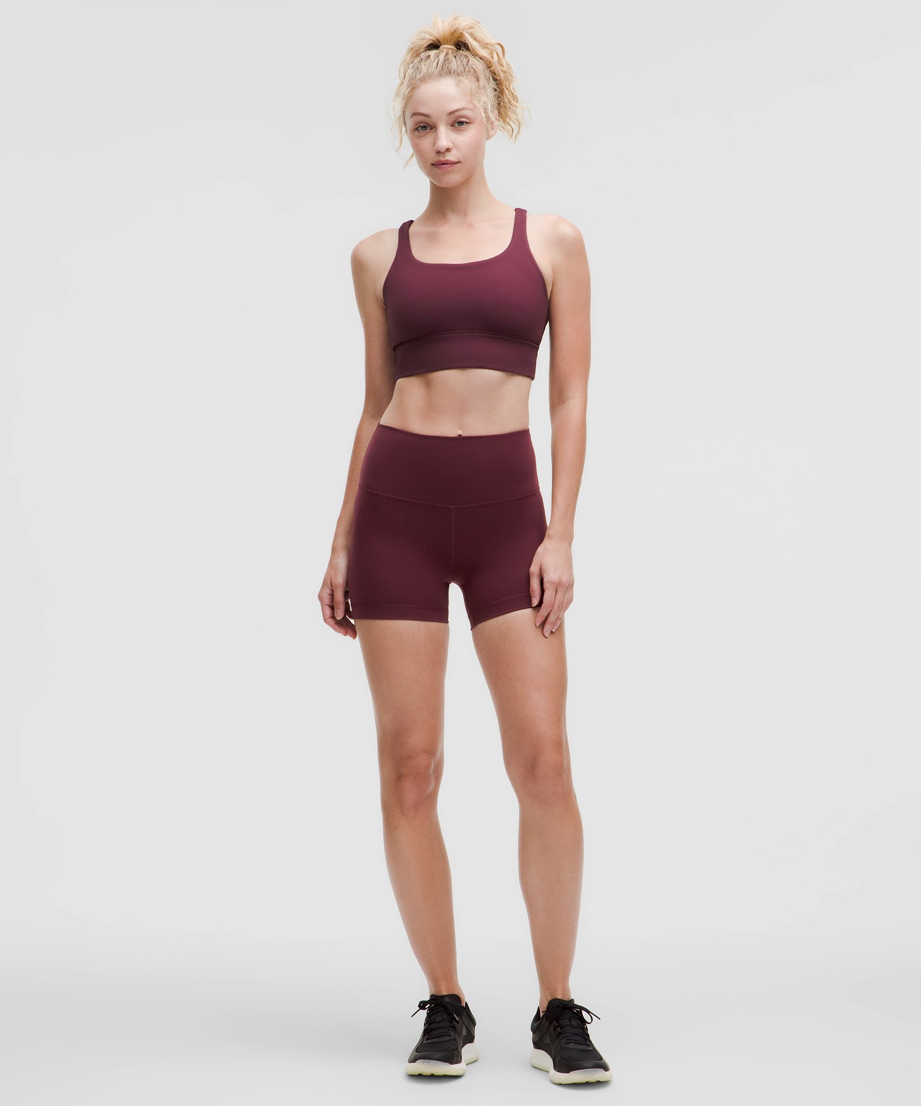 lulu Energy Longline Bra Medium Support, BCD Cups