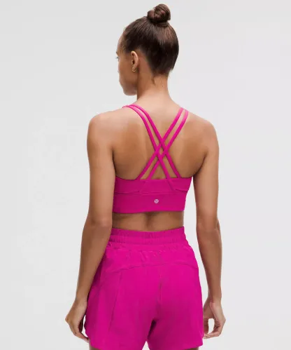 lulu Energy Longline Bra Medium Support, BCD Cups