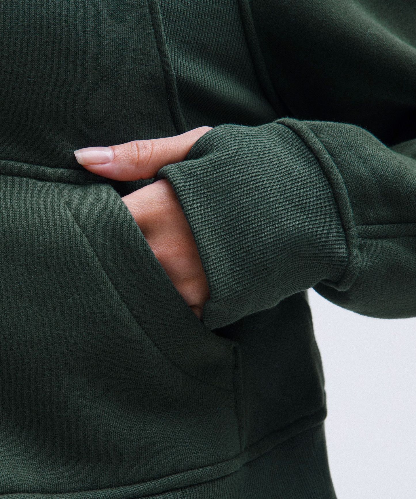 Scuba Oversized Half-Zip Hoodie