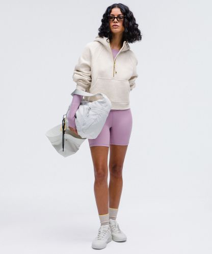 Scuba Oversized Half-Zip Hoodie