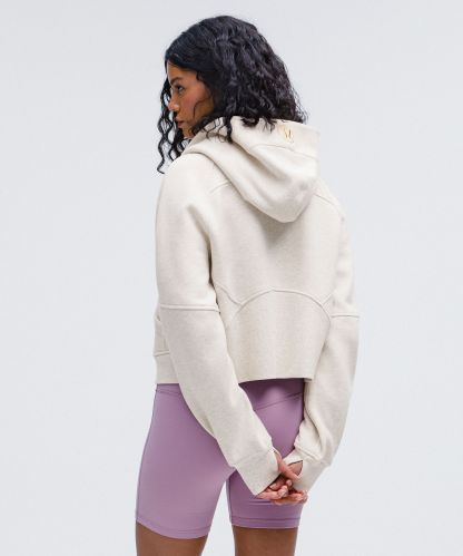 Scuba Oversized Half-Zip Hoodie