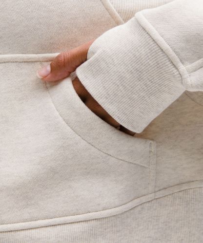 Scuba Oversized Half-Zip Hoodie