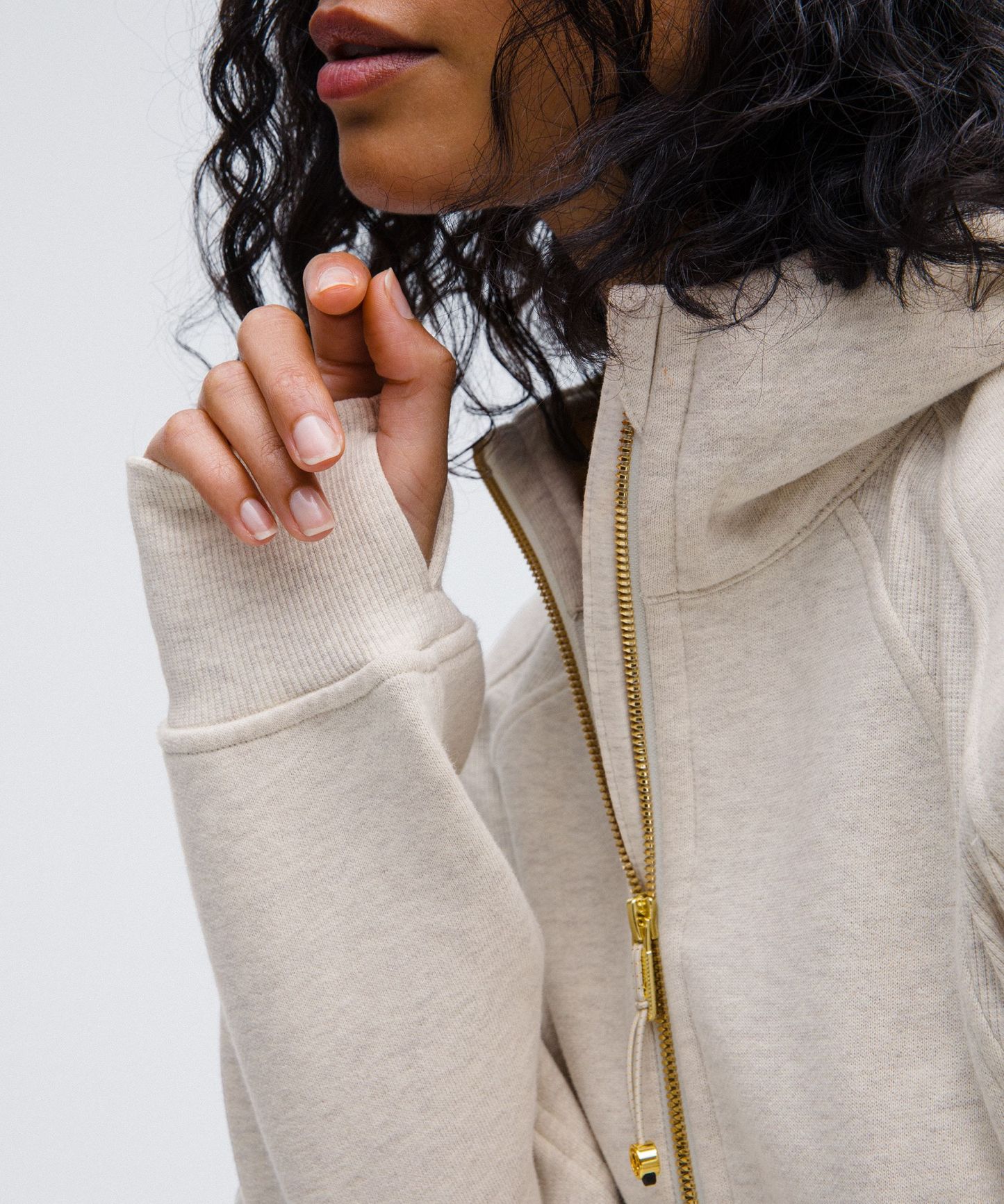 Scuba Oversized Half-Zip Hoodie