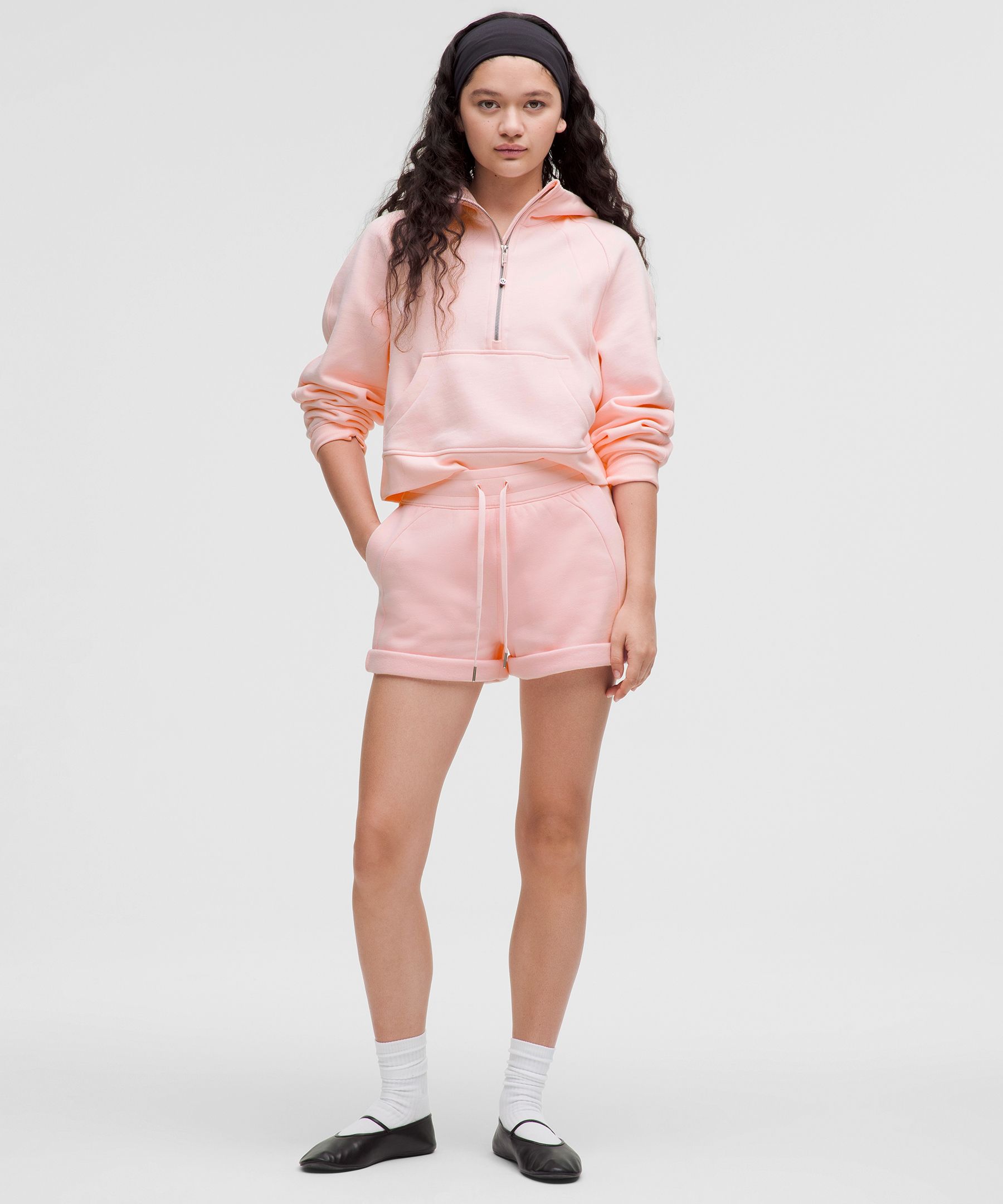 Scuba Oversized Half-Zip Hoodie