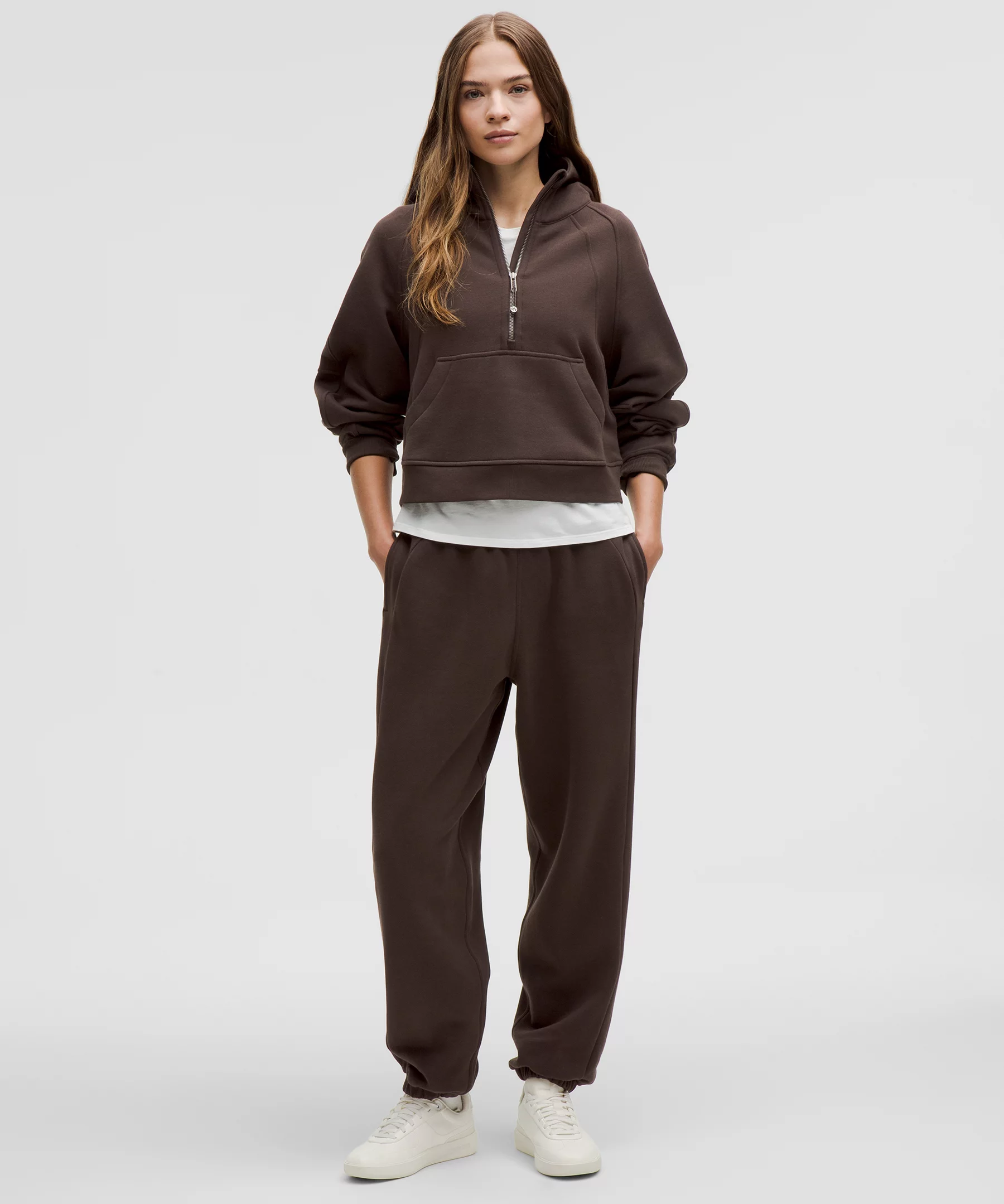 Scuba Oversized Half-Zip Hoodie