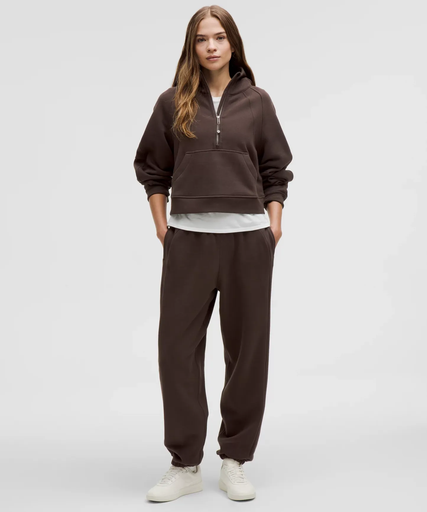 Scuba Oversized Half-Zip Hoodie