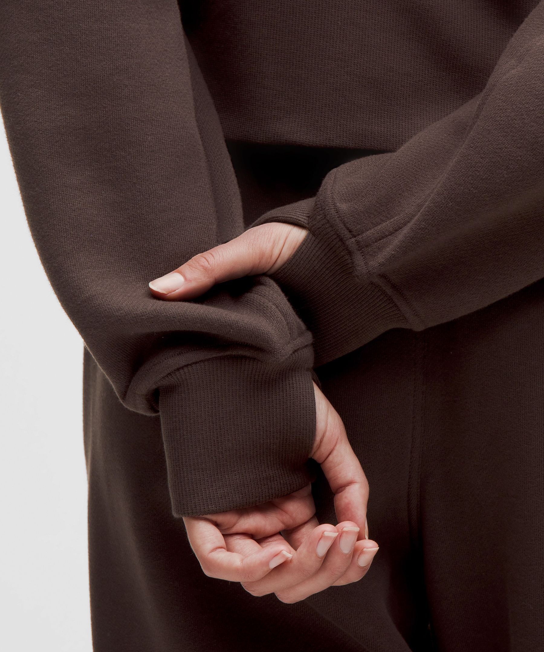 Scuba Oversized Half-Zip Hoodie