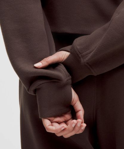 Scuba Oversized Half-Zip Hoodie