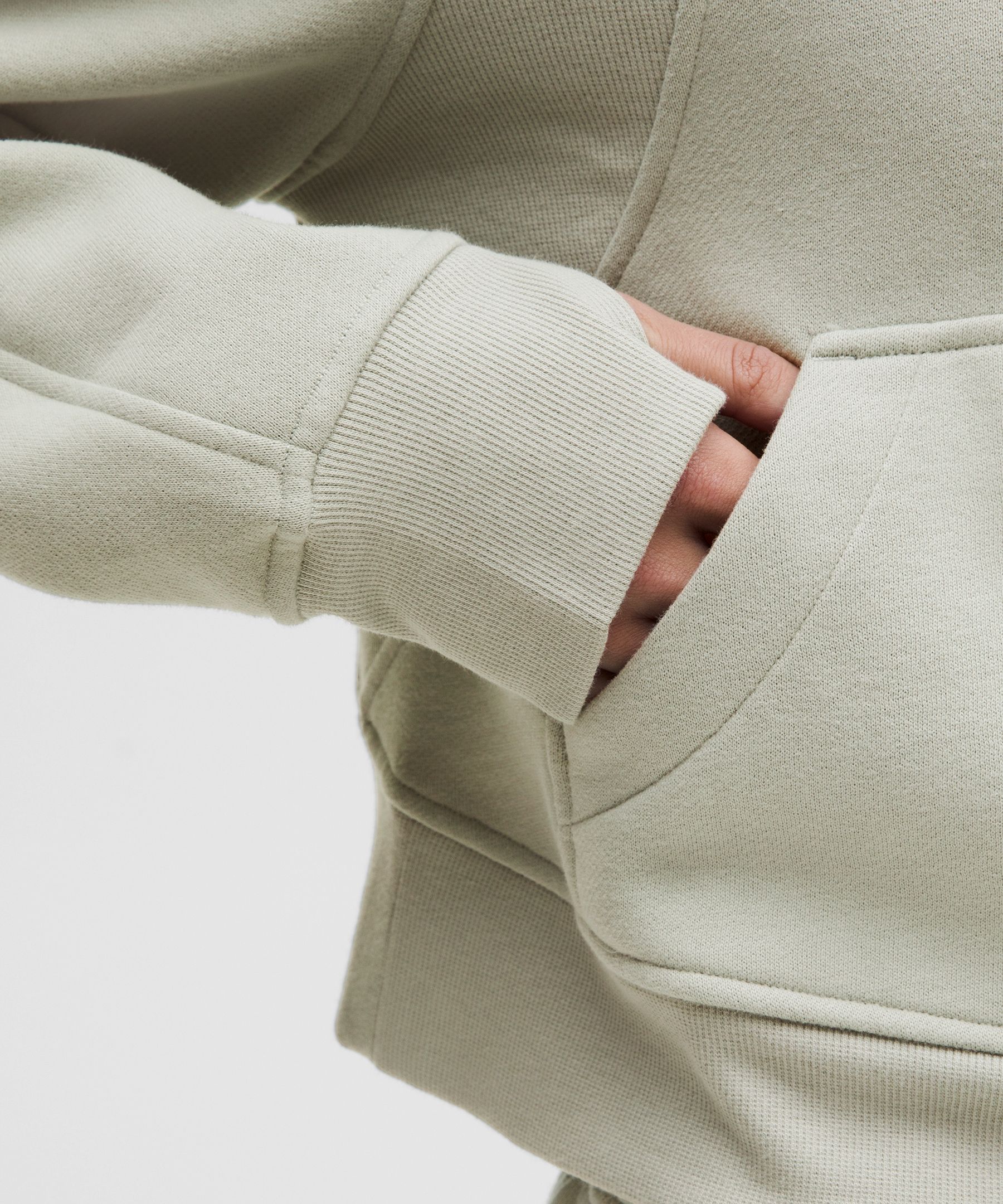 Scuba Oversized Half-Zip Hoodie