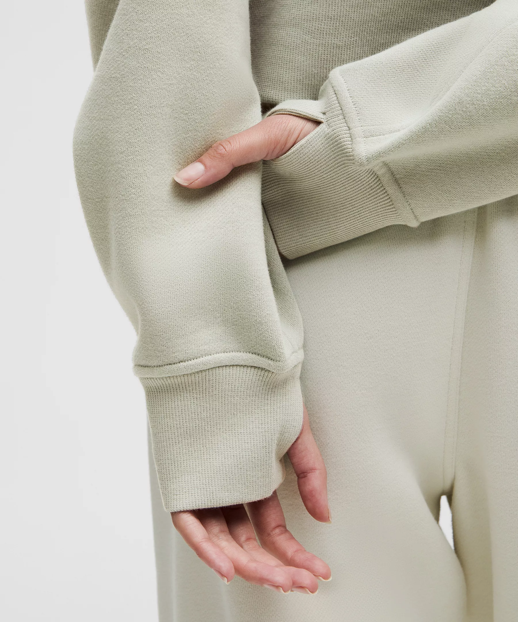 Scuba Oversized Half-Zip Hoodie