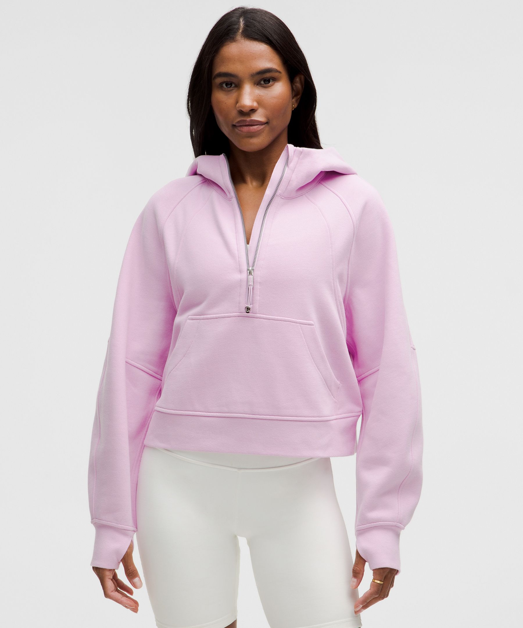 Scuba Oversized Half-Zip Hoodie