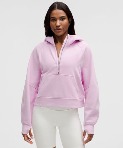 Scuba Oversized Half-Zip Hoodie