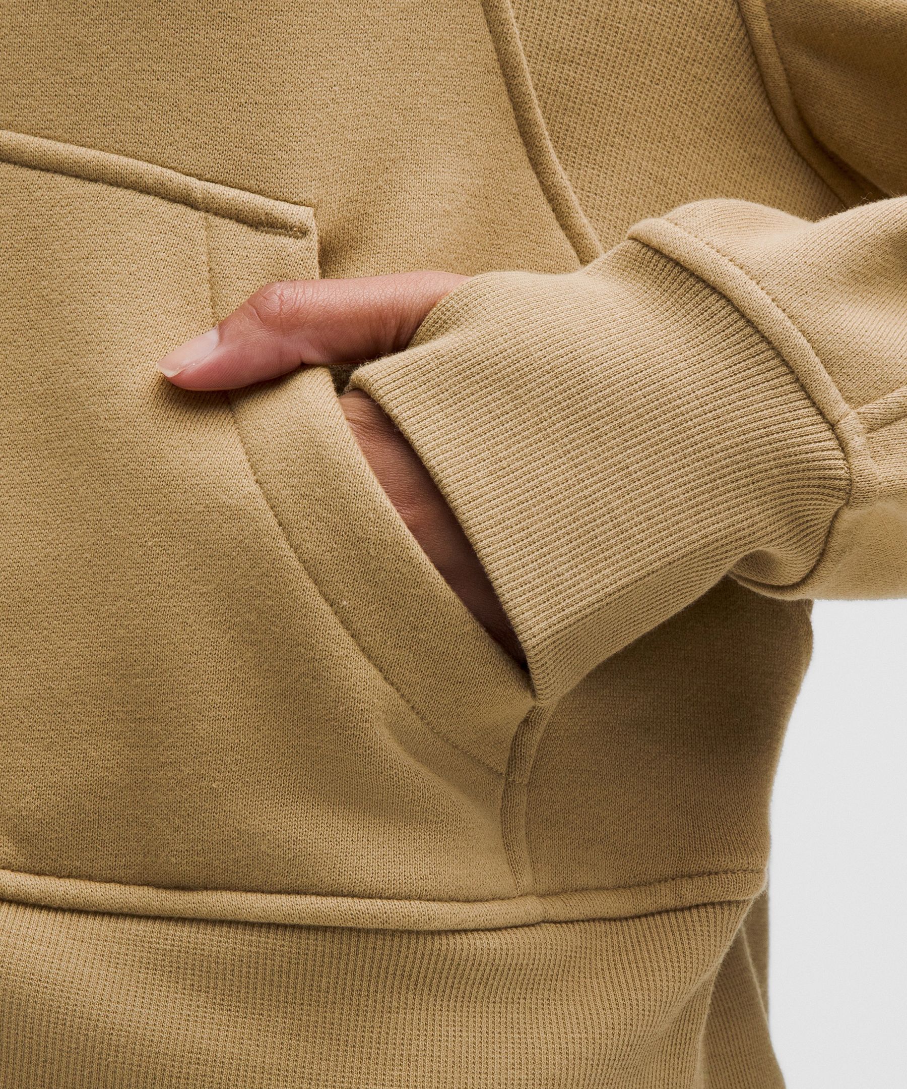 Scuba Oversized Half-Zip Hoodie