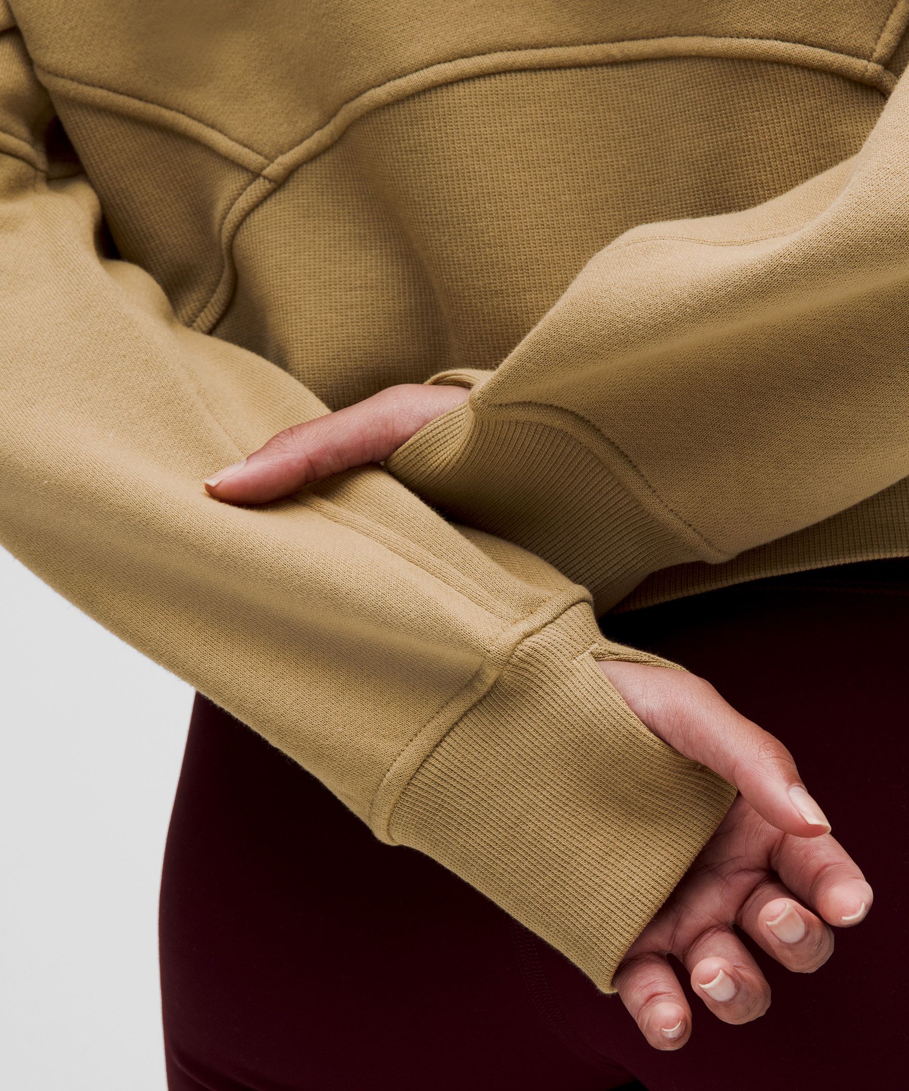 Scuba Oversized Half-Zip Hoodie