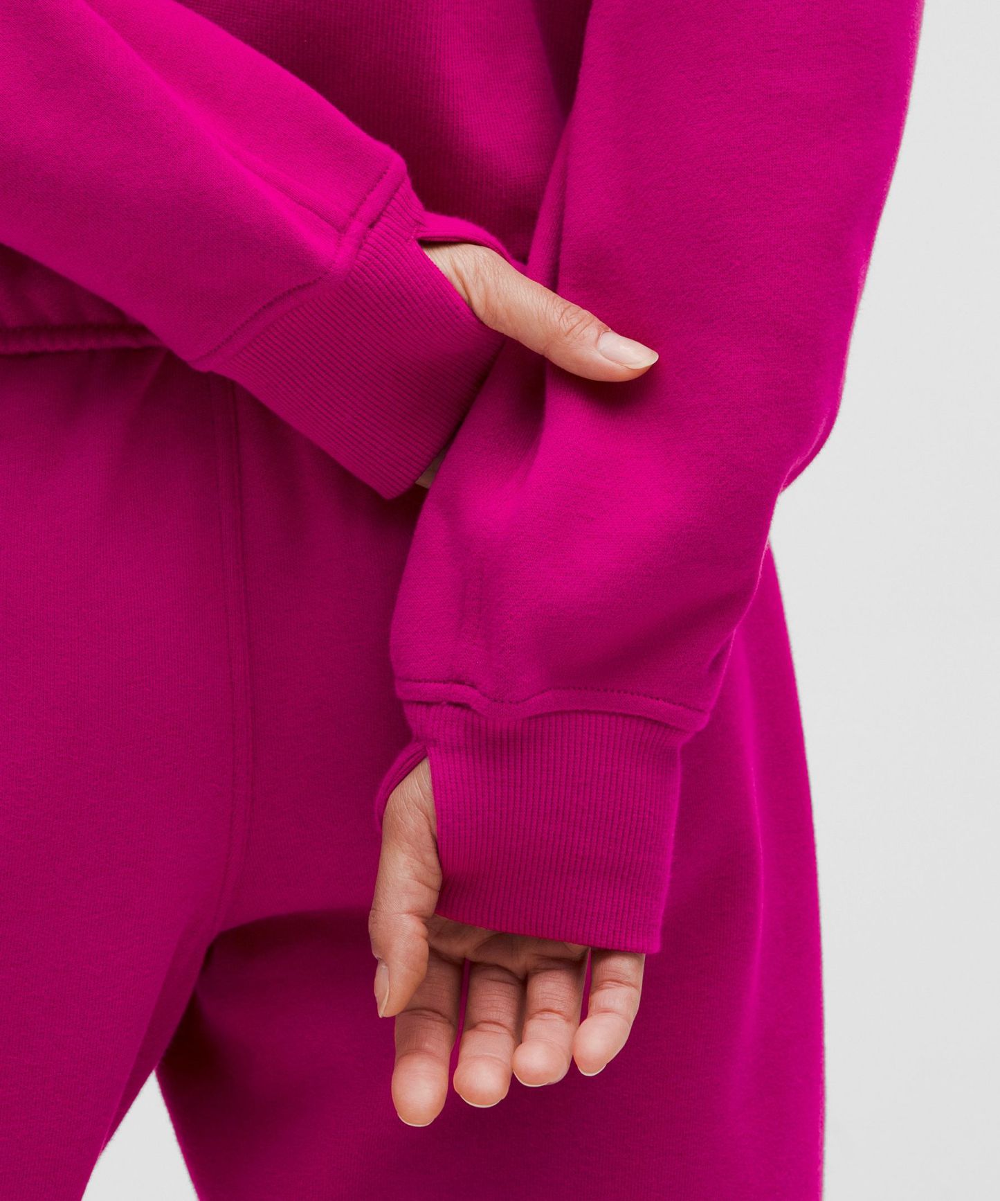 Scuba Oversized Half-Zip Hoodie