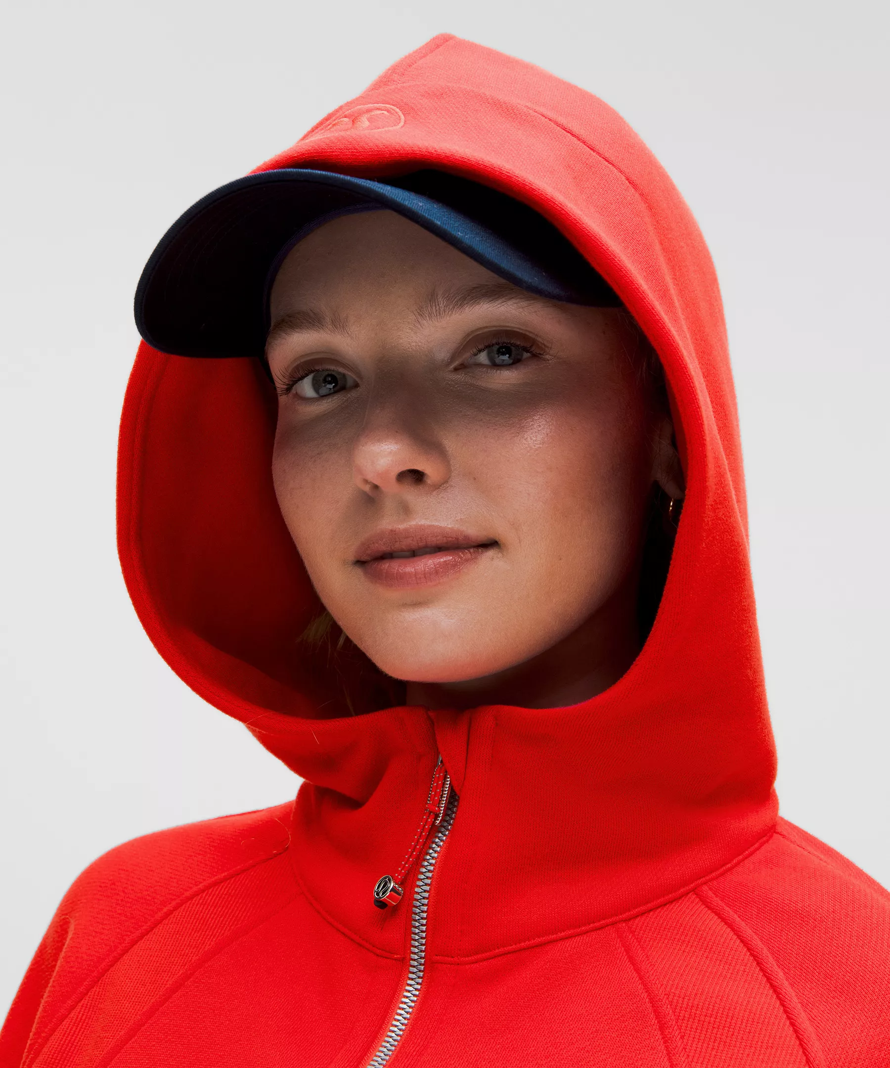 Scuba Oversized Half-Zip Hoodie