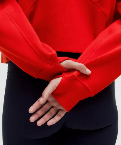 Scuba Oversized Half-Zip Hoodie