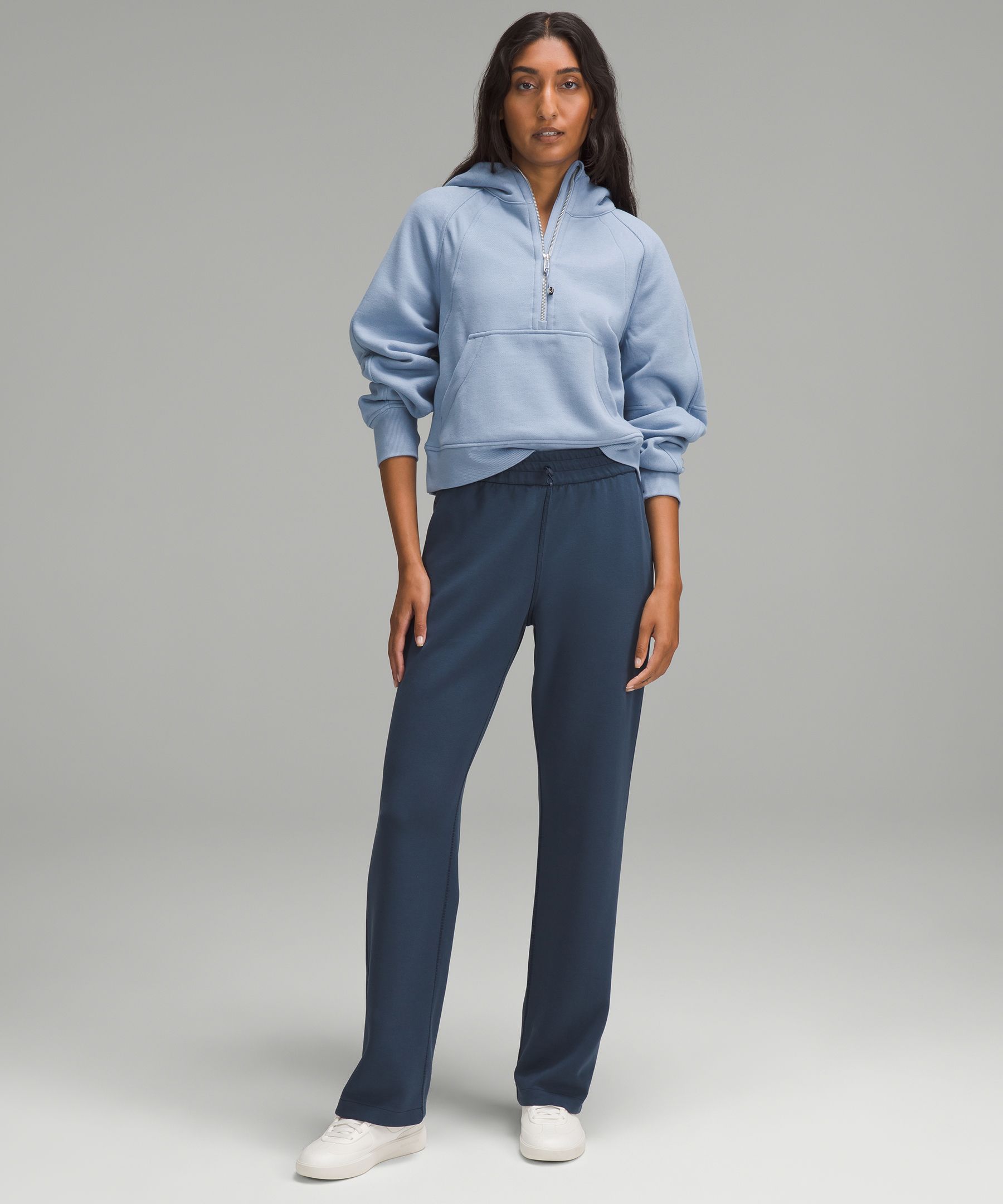 Scuba Oversized Half-Zip Hoodie