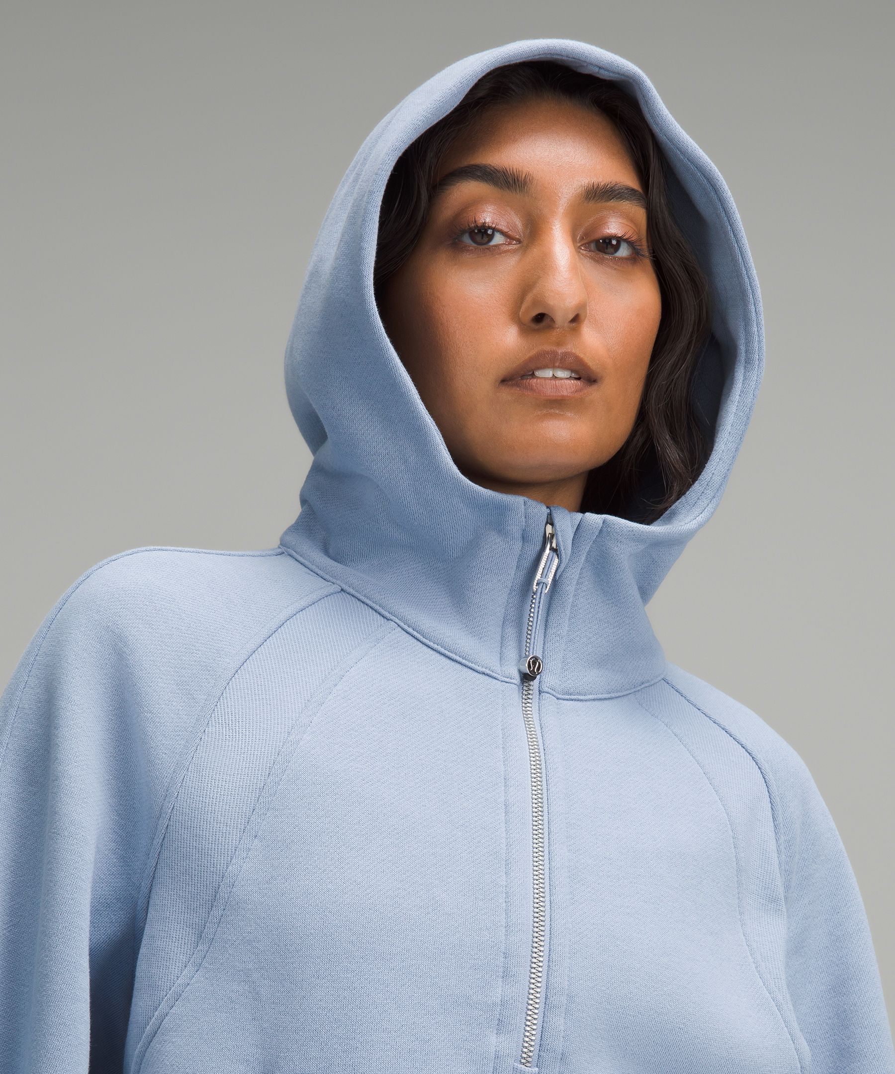 Scuba Oversized Half-Zip Hoodie
