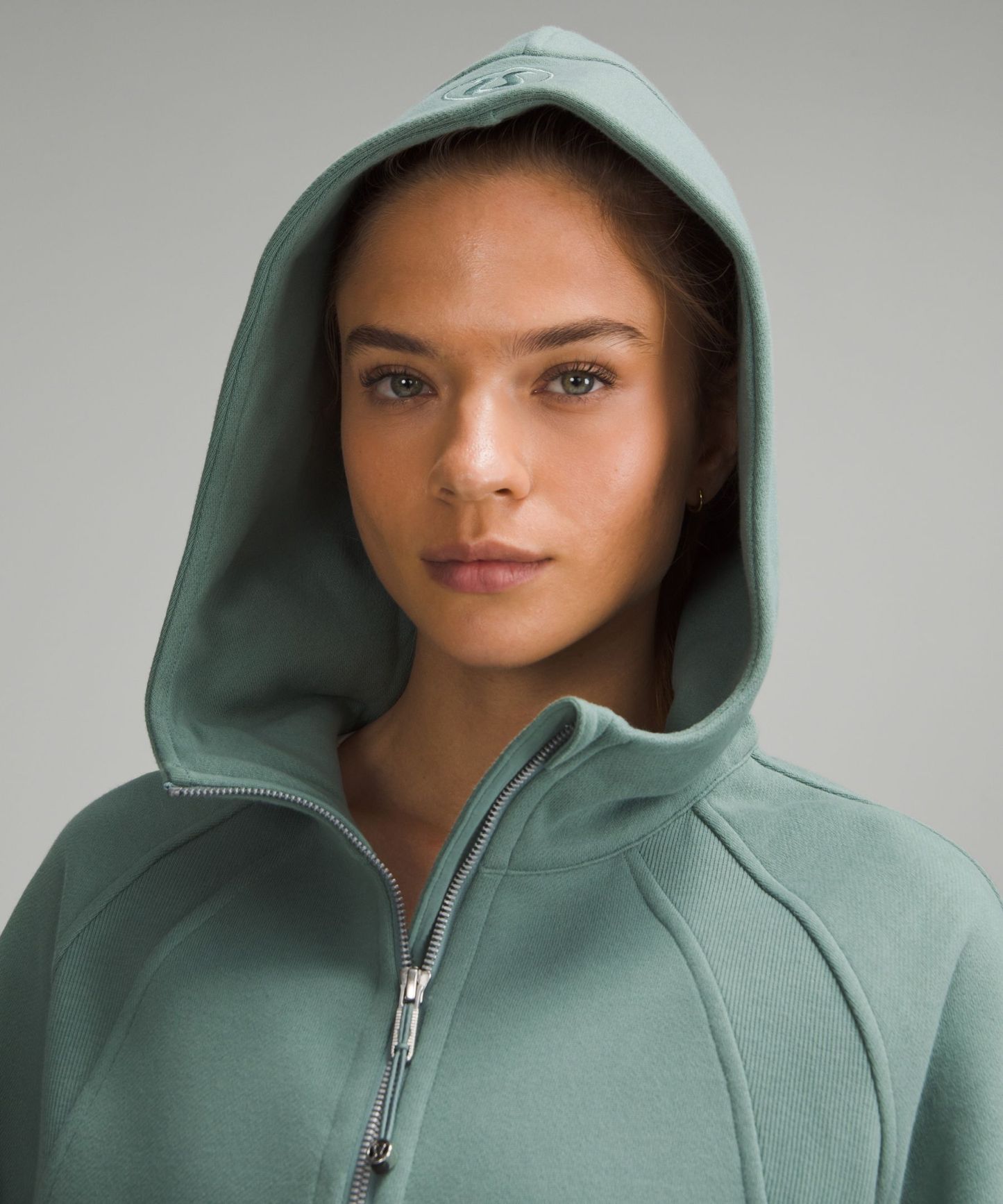 Scuba Oversized Half-Zip Hoodie