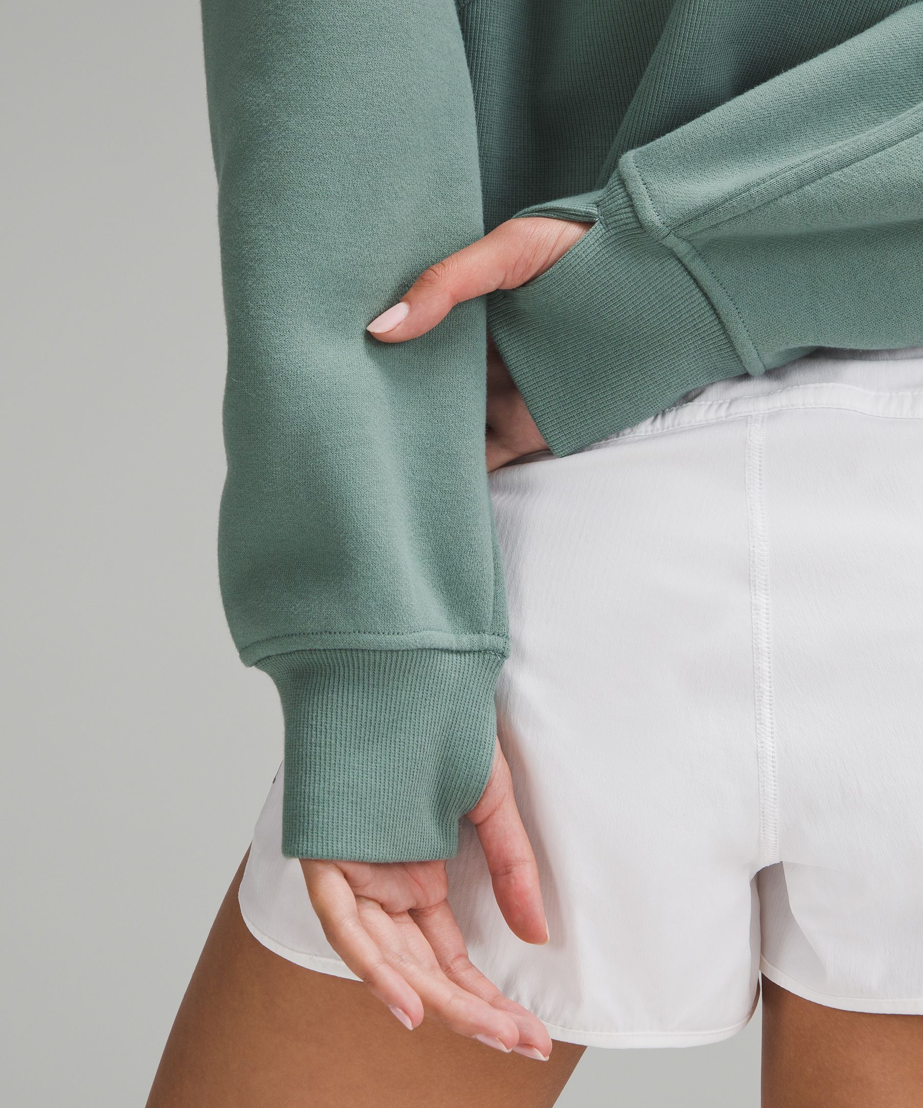 Scuba Oversized Half-Zip Hoodie