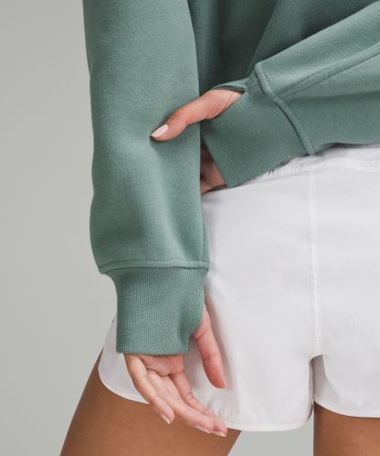 Scuba Oversized Half-Zip Hoodie