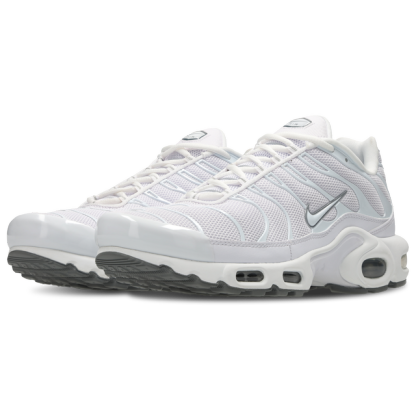 Nitthhke Air Max Plus TN  White-Metallic Silver
