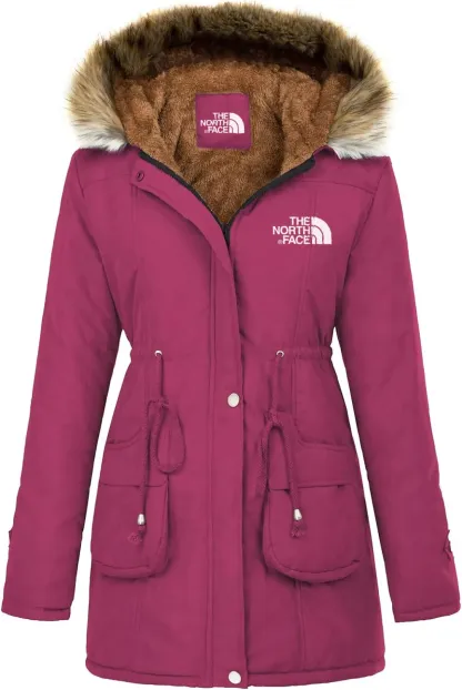 PARKA DE LANA DE INVIERNO - MUJER