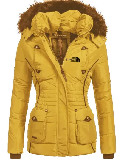 Chaqueta de invierno con capucha - mujer