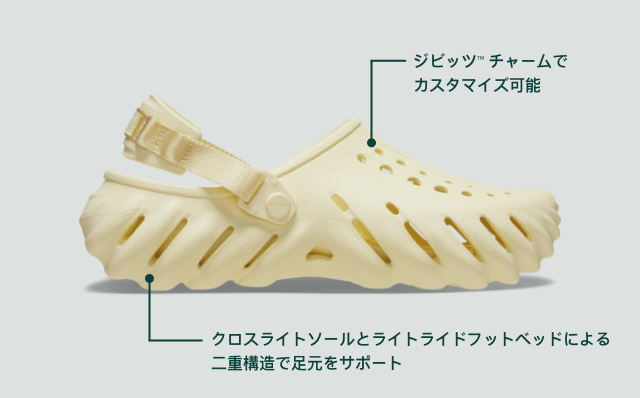エコー クロッグ 商品説明イメージ