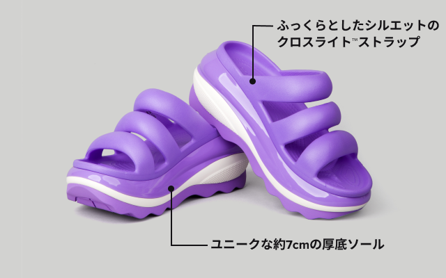 メガ クラッシュ トリプル ストラップ 商品説明イメージ