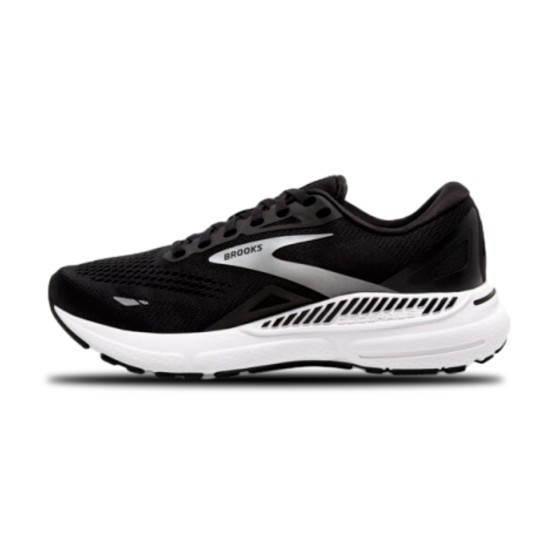 Brotthhoks Running Shoes Adrenaline GTS 23 - Black/White/Silver