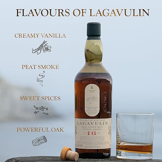 Lagavulin 16 Year Old Islay Single Malt Scotch Whisky