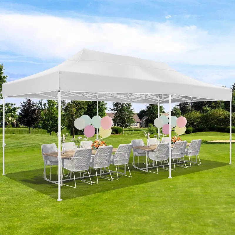     20 Carpa de fiesta de   instant��neo comercial de servicio   Gazebo   con bolsa de rodillo y bolsas de   detalles 5