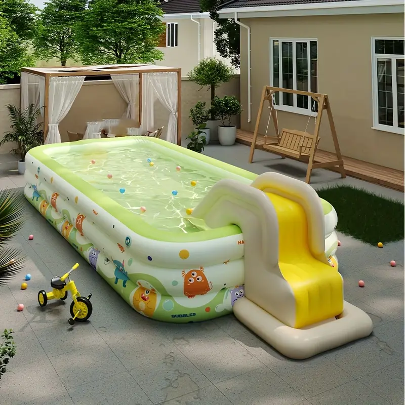 Piscina Inflable   para Adultos - PVC Duradero, Incluye Múltiples Componentes, Perfecta para Fiestas en el Jardín y Diversión Acuática detalles 1