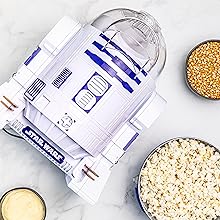 Máquina para hacer Palomitas de Maíz Uncanny Brands Guerra de las Galaxias R2D2 