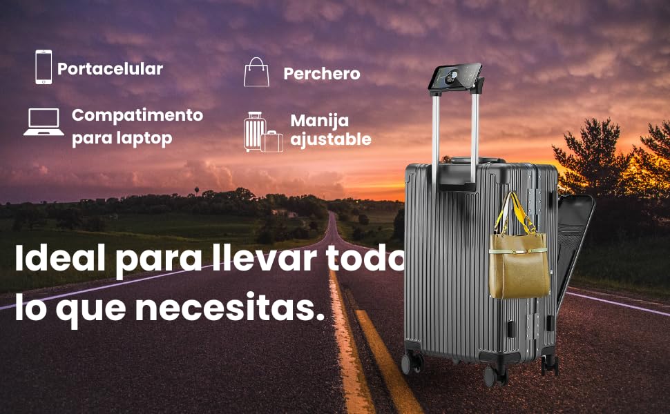 Maleta de viaje maletas 20 pulgadas para cabina de avion maleta carry on 10 kg road trip traveling