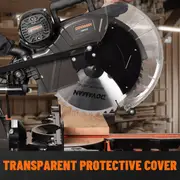 12-Inch Dual-Bevel , Compund Sliding , Ambidextrous Operation, 3800RPM, 4.2 x 13in Cutting Capacity, Laser Guide, 0-45 Bevel & Miter Cut, 9 Positive Stops, 15-Amp Corded details 5