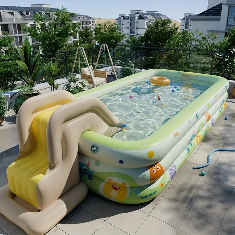 Piscina Inflable   para Adultos - PVC Duradero, Incluye Múltiples Componentes, Perfecta para Fiestas en el Jardín y Diversión Acuática detalles 2