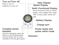 Andador eléctrico con andador de aluminio con control remoto por cable - STELLAR